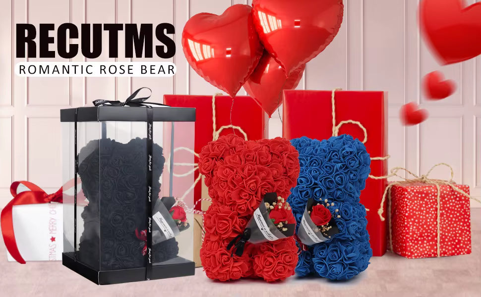 Eternal Rose Teddy Bear – Mother’s Day Gift